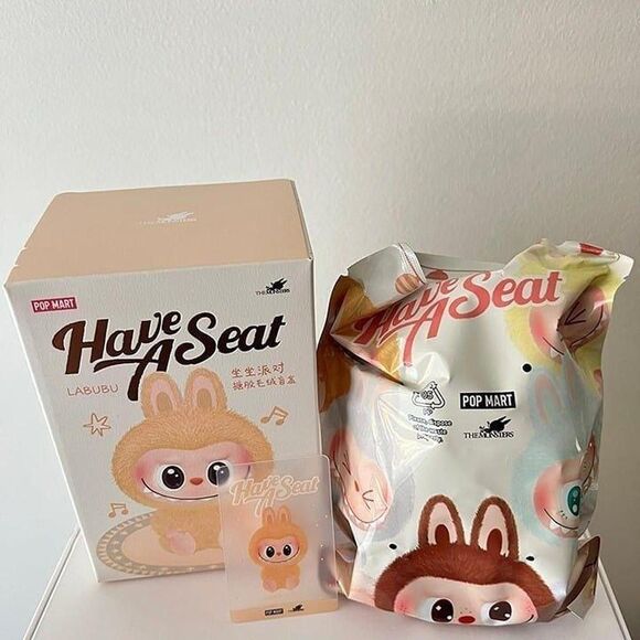 100% Authentic Pop Mart Labubu Have a Seat - Baba - Picture 3 of 6
